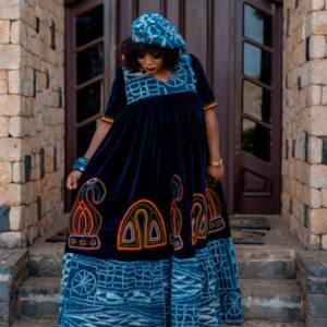 Ndop Woman fashion dress 13