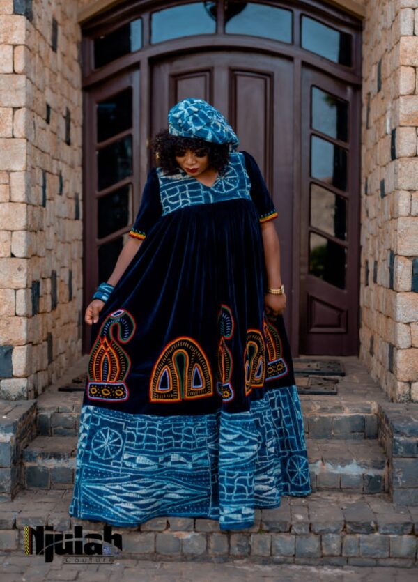 Ndop Woman fashion dress 13