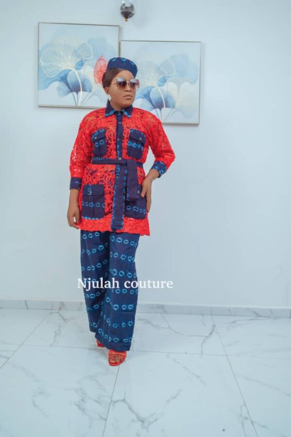 Ndop Woman fashion dress 22